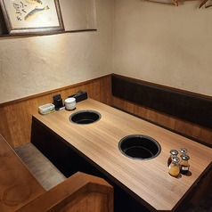 店舗の一番奥の特別席です！他の方々からの視線を気にせず、ごゆっくりとお食事をどうぞ