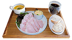 ローストポークプレート(ドリンク・パンセット)