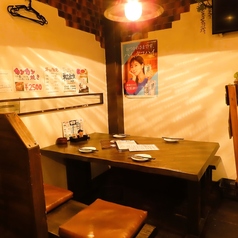 雰囲気抜群のテーブル席です。