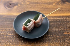 ズッキーニ(バジルソース)