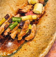 鴨ロースと長ネギのロースト