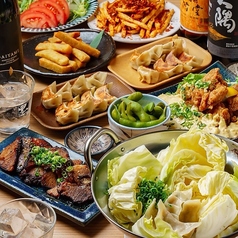 あご出汁餃子ゆでタン さんじ 天文館店のコース写真