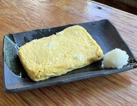 一つ一つ焼き上げるだし巻き卵
