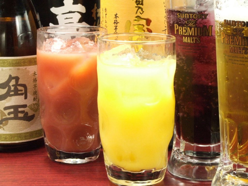 スーパードライも飲める飲み放題が1628円(税込)！美味しいお肉と共に乾杯♪