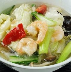 海老湯麺