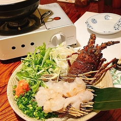 囲炉裏焼と蕎麦の店 うえ田のコース写真