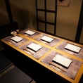 4名様～6名様までご利用できるお席を完備しております。