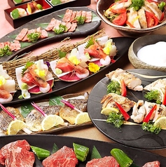 熟成肉と旬鮮魚介 文蔵 天満橋店のコース写真