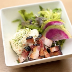 農家の厚切りベーコンポテトサラダ