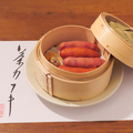 料理メニュー写真&nbsp;2種のソーセージ蒸籠蒸し(粗挽きポーク2本＆チョリソー2本)
