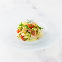 タコとセロリの地中海風サラダ