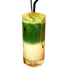 Matchaの濃厚な味わいが楽しめる。