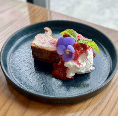 くちどけいちごのチーズケーキ