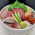 料理メニュー写真&nbsp;海鮮丼/トロ鉄火丼/鯖ガリ巻/鉄火巻