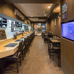 2名さまでの気軽なお食事やデートに最適な2名掛けテーブルを1席ご用意しております。