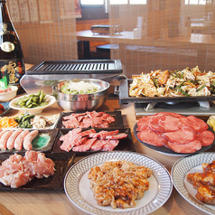 しゃぶしゃぶ焼肉 にくのくにのコース写真