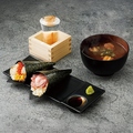 料理メニュー写真&nbsp;ちょいのみセット　北海づくし＋本マグロ3種