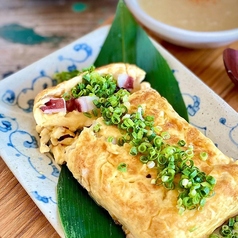 絶品!だし巻玉子の明石焼風