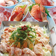 和食の和がやのコース写真