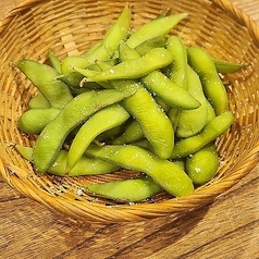 温かい枝豆