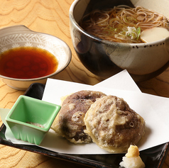 伊自良産!椎茸天ぷらそば