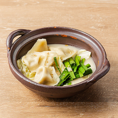 白い炊き餃子