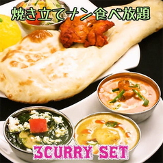 3色カレーセット（お肉のカレー3種類）