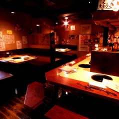 50名様までの宴会に対応！会社の歓送迎会・打ち上げなど、大人数でのお集まりにもおすすめ♪120分焼肉食べ飲み放題の宴会コースもご用意！ご予算や人数などお気軽にご相談ください。