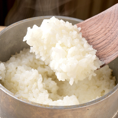 ◇特製ブレンドの釜炊きご飯♪肉に合う『いのちのいち』