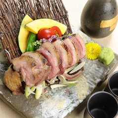 近江鴨ロースの炭火焼