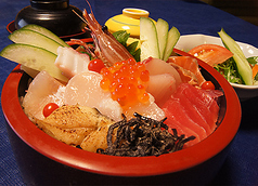 海鮮丼ランチ　