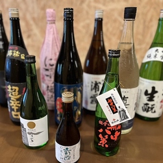 【お酒好きも唸る！】豊富なラインナップの日本酒・地酒