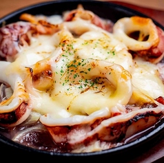 いかチーズマヨ鉄板焼き