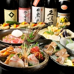 仙台牛の地元食材を使用した人気のコースも取り揃えております。