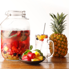 大人のフルーツポンチ(※アルコール入りフルーツポンチ)