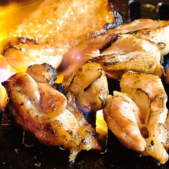 鶏ハラミガーリック焼きなど鶏料理満載！の写真