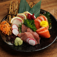 本日の鮮魚3点盛り