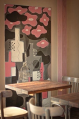 テーブル2名席×9