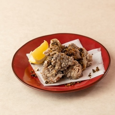 砂肝の唐揚げ 山椒風味