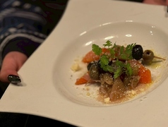 彩り、自家製「ピクルス＆オリーブ」の盛り合わせ