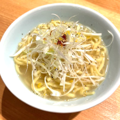 鶏だし〆そば