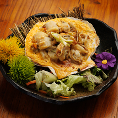 ~津軽風~ にしんの切り込みホタテ焼き