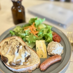 たっぷりきのこのグラタン風