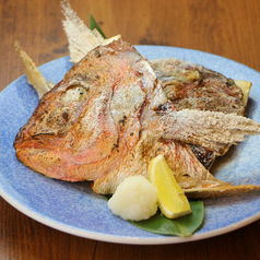 鮮魚カマ塩焼き