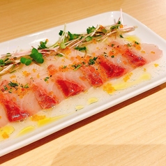 本日のお魚のカルパッチョ