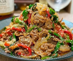 プルコギ野菜炒め