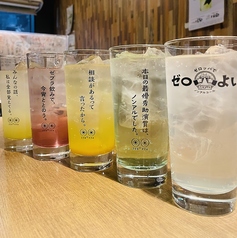 ノンアルコールも豊富に取り揃えてます！