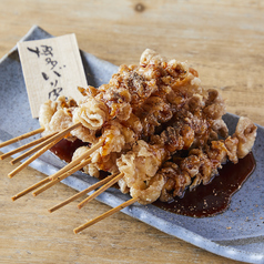 博多名物！パリパリ鶏皮串