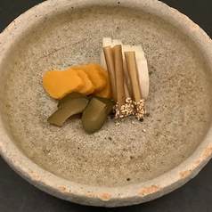 漬物盛合せ