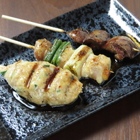 鶏料理が人気の当店！焼き鳥の種類も豊富◎